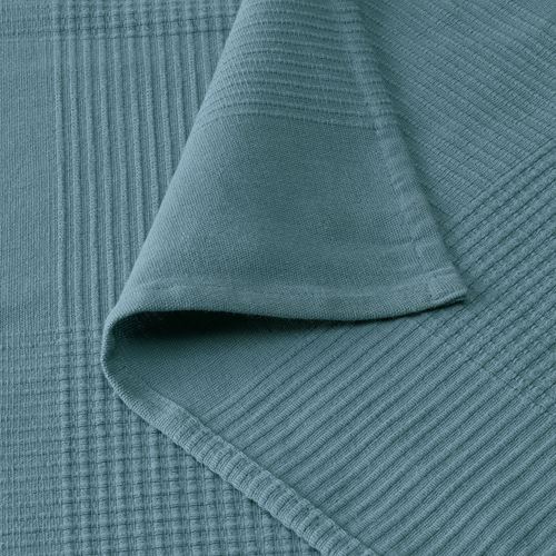 IKEA - INDIRA, bedspread/blanket, light blue, 230x250 cm