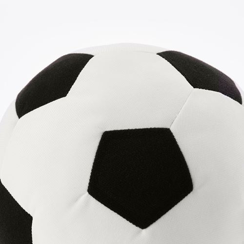 IKEA - SPARKA, soft toy ball, black-white