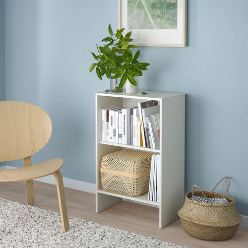 IKEA - BAGGEBO, bookcase, white, 50x30x80 cm