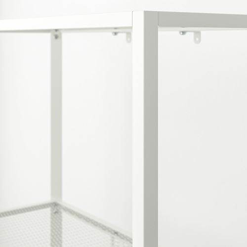 IKEA - BAGGEBO, Open Shelving Unit, white, 60x25x116 cm