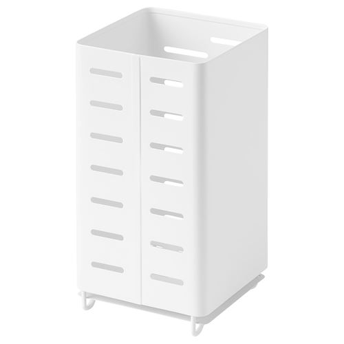 IKEA - AVSTEG, cutlery stand, white, 18 cm