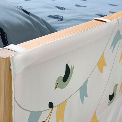 IKEA - KURA, bed canopy, white/multicolour