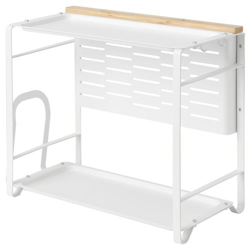 IKEA - AVSTEG, counter top organizer, white, 40x21 cm