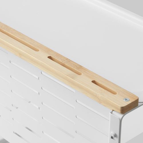 IKEA - AVSTEG, counter top organizer, white, 40x21 cm