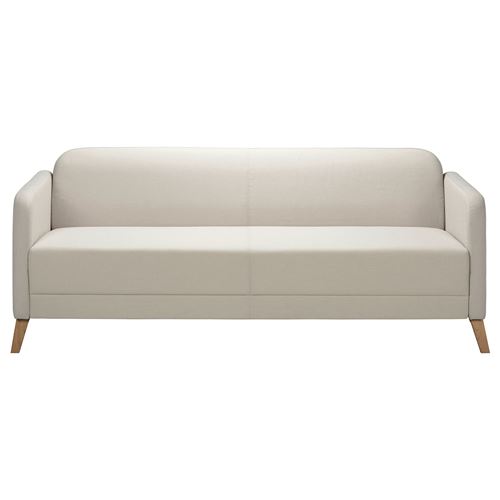 IKEA - LINANAS, 3-seat sofa, vissle beige