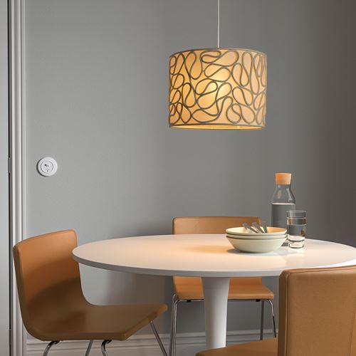 VINGMAST/HEMMA beige-white pendant lamp - 89428193 | IKEA