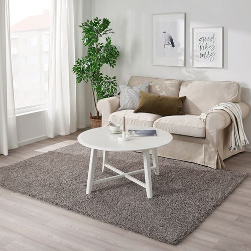 IKEA - VINDEBAK, large rug, light beige, 160x230 cm