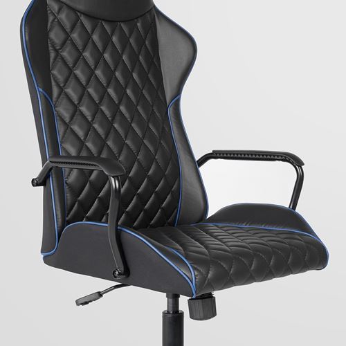 IKEA - UTESPELARE, gaming desk and chair, black