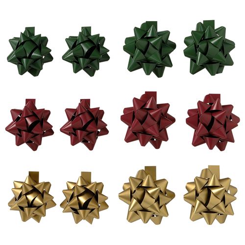 IKEA - VINTER, gift decoration, green/red
