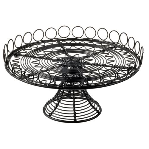 IKEA - VINTER, servis standı, siyah, 25 cm