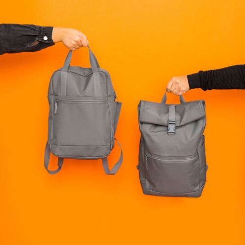 IKEA - STARTTID, backpack, grey, 27x11x56 cm/18 l