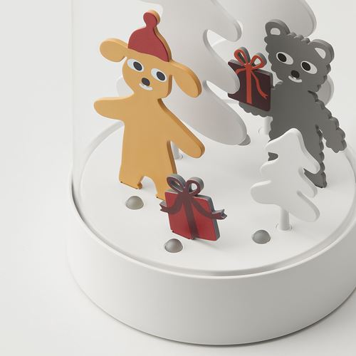 IKEA - STRALA, dekoratif aydınlatma, çok renkli, 17 cm