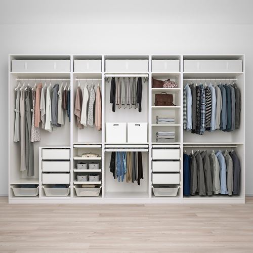 IKEA - PAX, PAX open wardrobe, white