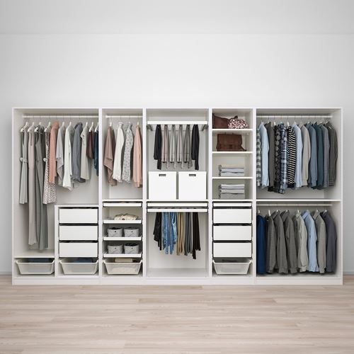 IKEA - PAX, PAX open wardrobe, white