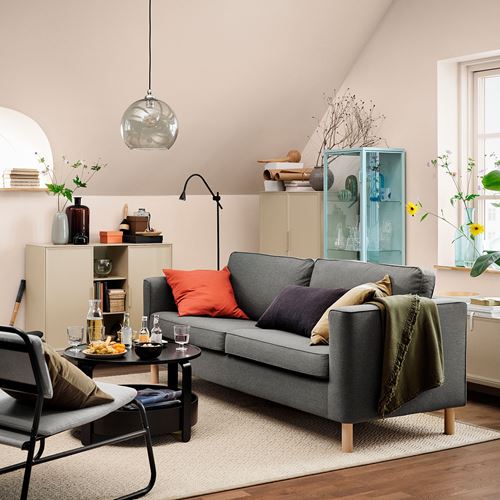 IKEA - PARUP, 3-seat sofa, vissle grey