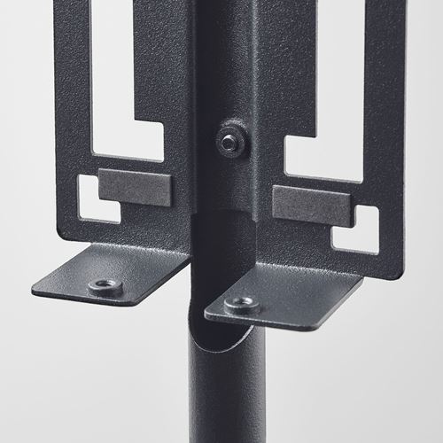 IKEA - SYMFONISK, speaker floor stand, black, 117 cm