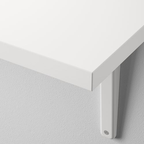 IKEA - BERGSHULT/TOMTHULT, wall shelf, white, 80x30 cm