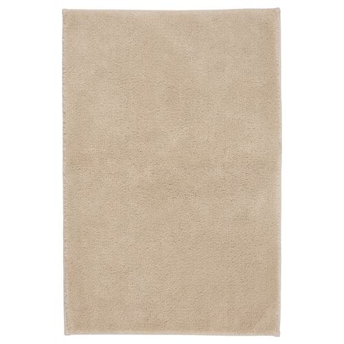 IKEA - SÖDERSJÖN, bath mat, light beige, 50x80 cm