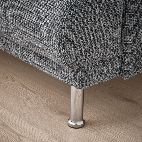 IKEA - LANGARYD, sofa leg, metal, 15 cm