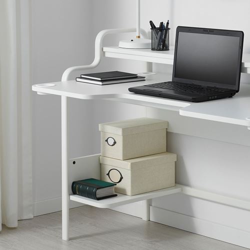 IKEA - FREDDE, gaming desk, white, 140x74x73 cm