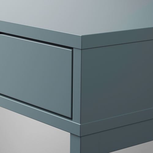 IKEA - ALEX, desk, grey-turquoise, 100x48 cm