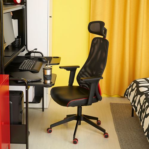 IKEA - FREDDE/MATCHSPEL, gaming desk and chair, black