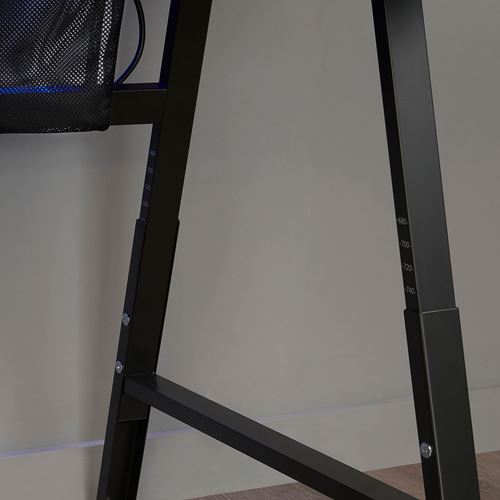 IKEA - UTESPELARE, gaming desk and chair, black