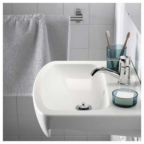 IKEA - BJÖRKAN, wash-basin, white, 54x40 cm