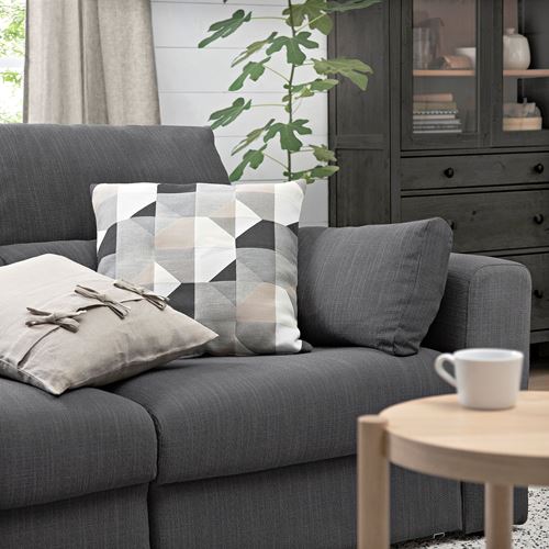 IKEA - ESKILSTUNA, 2'li kanepe, hillared antrasit