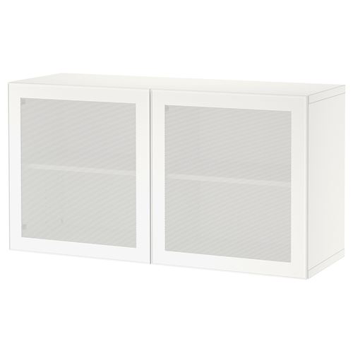 IKEA - BESTA, wall cabinet, white, 120x42x64 cm