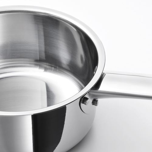 IKEA - IKEA 365+, steel sauce pan, stainless steel, 1 l