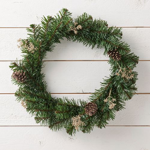 IKEA - SMYCKA, artificial wreath, pine, 45 cm