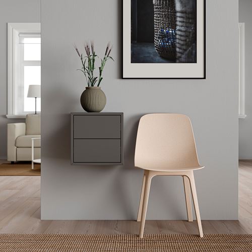 IKEA - EKET, wall cabinet unit, dark grey, 35x35x35 cm