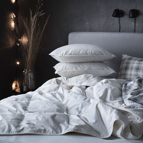 IKEA - FJALLBRACKA, double duvet, white, 240x220 cm