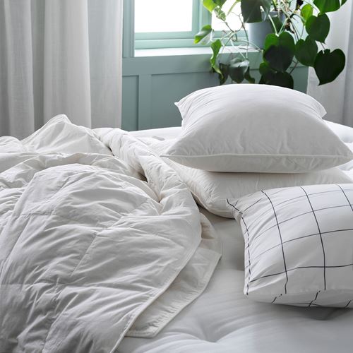 IKEA - FJALLBRACKA, double duvet, white, 240x220 cm