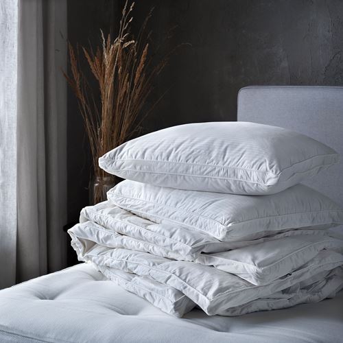 IKEA - FJALLHAVRE, single duvet, white, warm