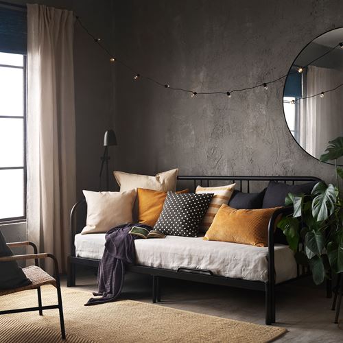 IKEA - HELLESTED, jüt halı, natürel-kahverengi, 170x240 cm