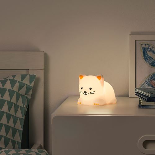 IKEA - TÖVADER, children table lamp, white