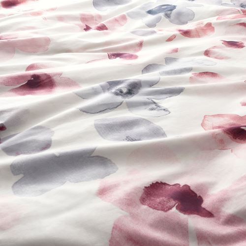 IKEA - LAPPNYCKLAR, single duvet cover sets, white/multicolour, 150x200/50x60 cm