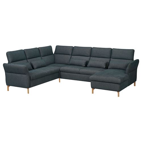 4-seat corner sofa and chaise longue