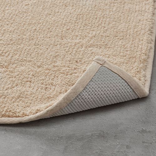 IKEA - SÖDERSJÖN, bath mat, light beige, 60x120 cm