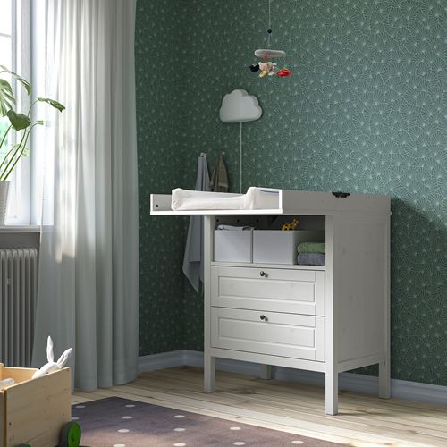 IKEA - SUNDVIK, changing table, white