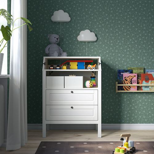 IKEA - SUNDVIK, changing table, white