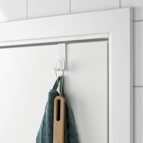 IKEA - SEKINER, hanger for door, white