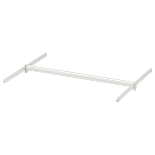 IKEA - HJALPA, adjustable clothes  rail, white, 60-100x55 cm