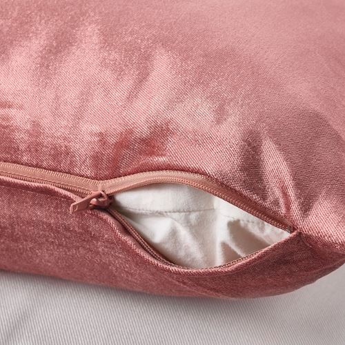 IKEA - LAPPVIDE, lace pillow cover, pink, 50x50 cm