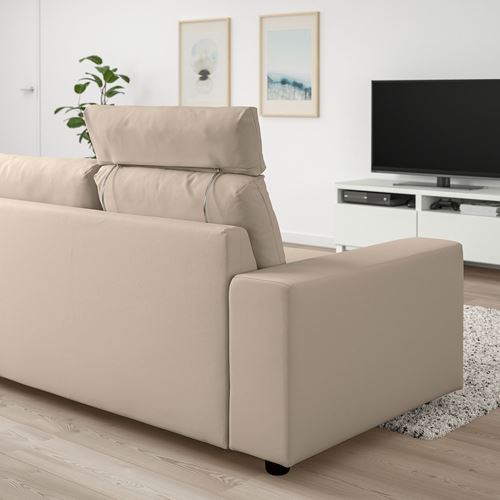 IKEA - VIMLE, 3-seat sofa, hallarp beige