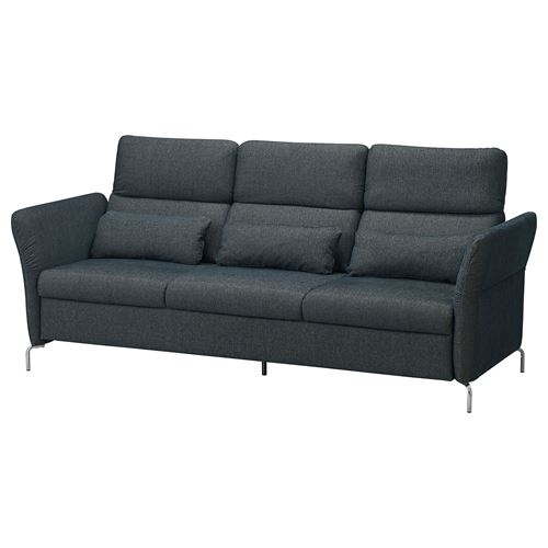 IKEA - FAMMARP, 3-seat sofa, TALLMYRA black/grey