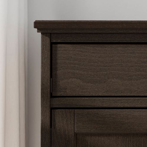 IKEA - IDANAS, console, darkbrown, 124x50x95 cm