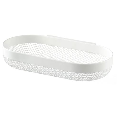 IKEA - DRÖNJÖNS, wall shelf, white, 20x11x3 cm